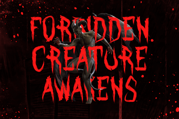 Crimson Ritual Font - Preview 1