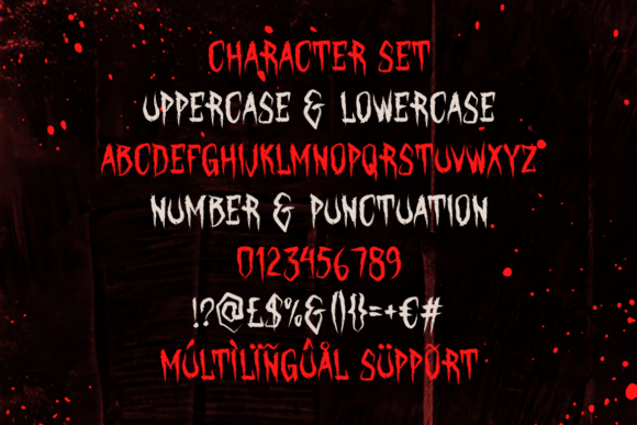 Crimson Ritual Font - Preview 4