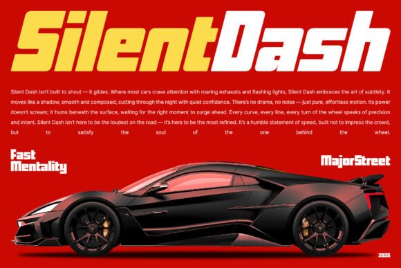 Denonea Racing Font - Preview 2