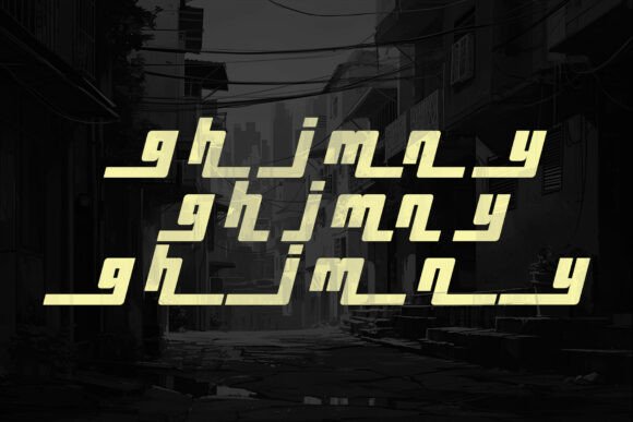 Denonea Racing Font - Preview 6