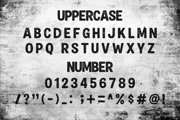 Dusty Font - Preview 1