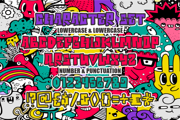 Graffiti Brick Font - Preview 4