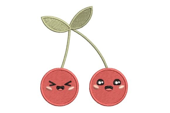 Kawaii Pair of Cherries