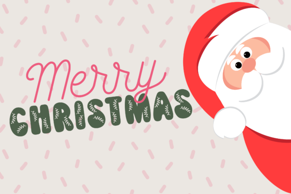Pixie Mistletoe Font PNG with transparent background - Preview 1