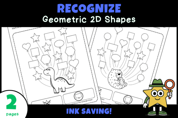 Recognize Geometric 2D Balloon Shapes