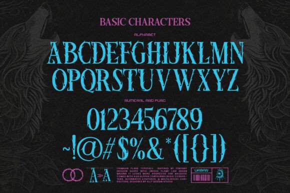 Alpha Spike Font - Preview 5