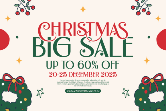 Always Christmas Font - Preview 3