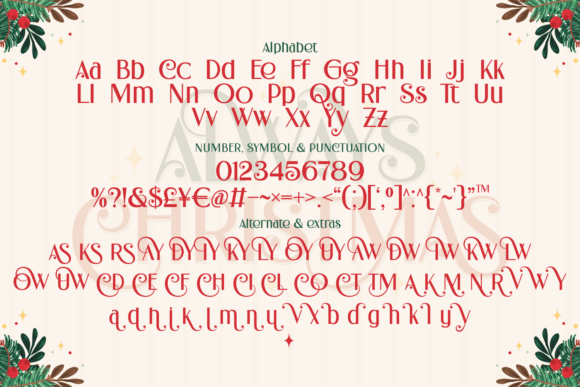 Always Christmas Font - Preview 6