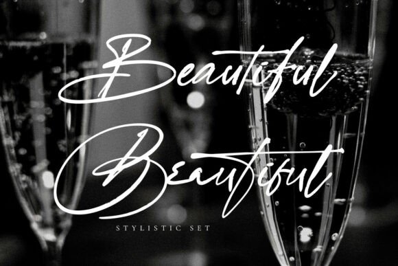 Bastony Signature Font - Preview 4