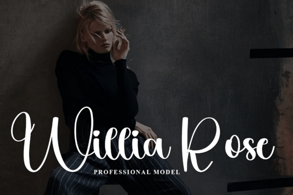 Birthday Magnolia Font - Preview 1