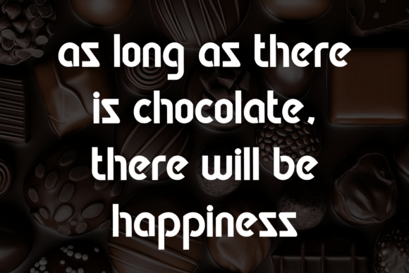 Chocolate Font - Preview 3