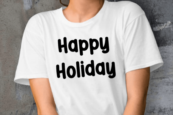Christmas Jellyshake Font - Preview 2