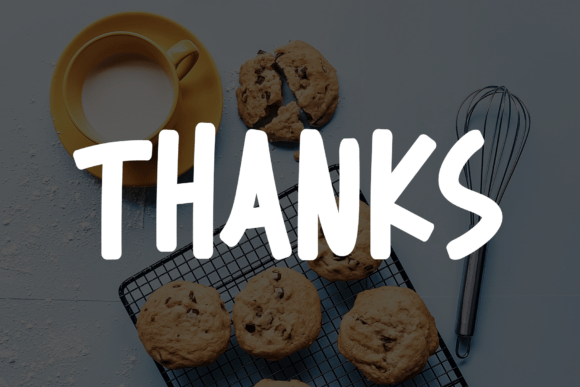 Cookies Font - Preview 4