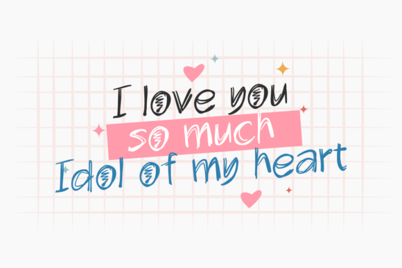 Crayon World Font PNG with transparent background - Preview 1
