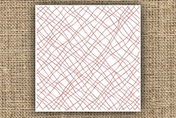 Crosshatch Design 3 - Random Lines