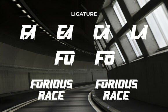 Furious Race Font - Preview 4