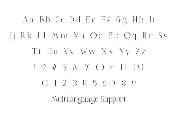 Glass Flower Font - Preview 4