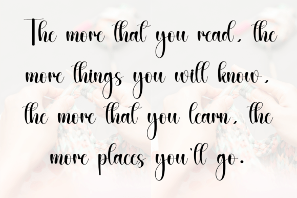 Handmade Font - Preview 5