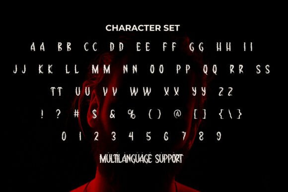 Hugeous Font PNG with transparent background - Preview 2