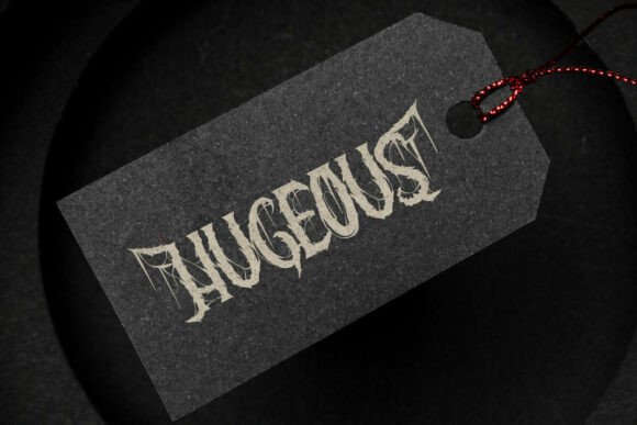 Hugeous Font - Preview 5