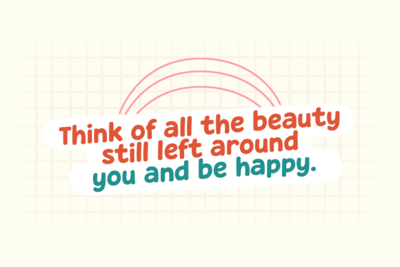 Kids Island Font PNG with transparent background - Preview 2