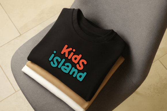 Kids Island Font PNG with transparent background - Preview 4