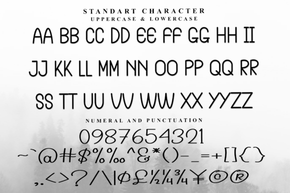 Perfect Thinking Font PNG with transparent background - Preview 4