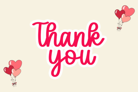 Santa Heart Font PNG with transparent background - Preview 4