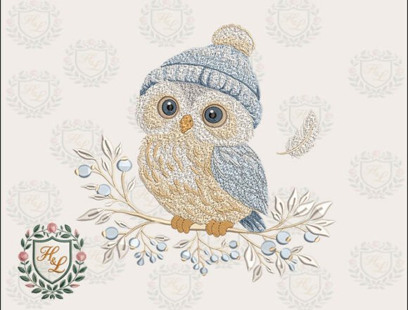 Winter Owl Embroidery Files