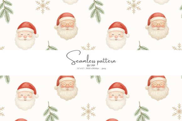 Pastel Christmas Pattern