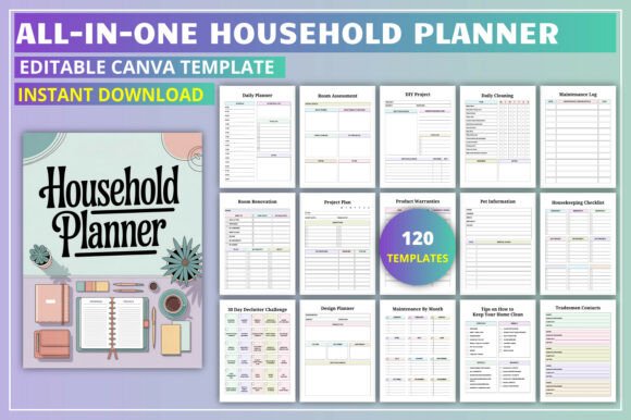 All-in-One Household Planner