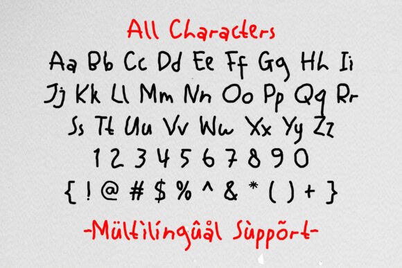 Back to Christmas Font - Preview 6
