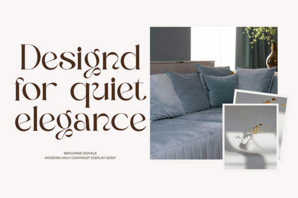 Brivonne Royale Font PNG with transparent background - Preview 4