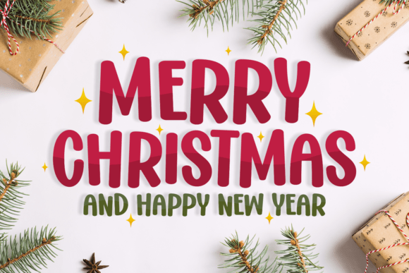 Christmas Struggle Font - Preview 1