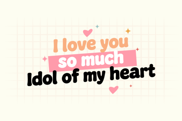 Chunky Plump Font - Preview 1
