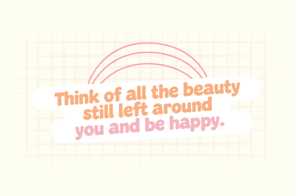 Chunky Plump Font - Preview 2