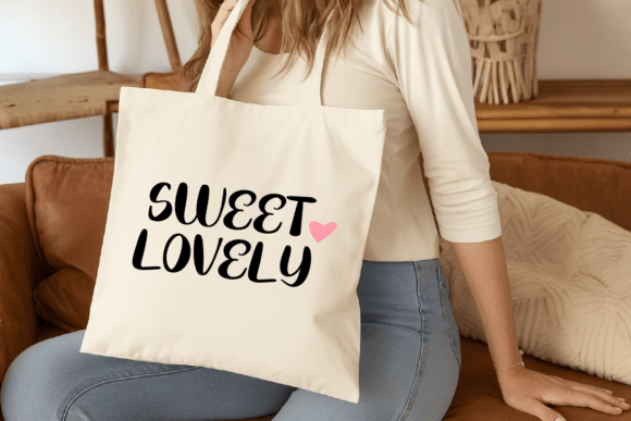 Daisy Girly Font PNG with transparent background - Preview 3