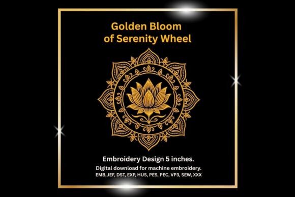Golden Lotus Radiance Mandala