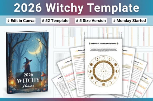 🔮 2026 Witchy Template