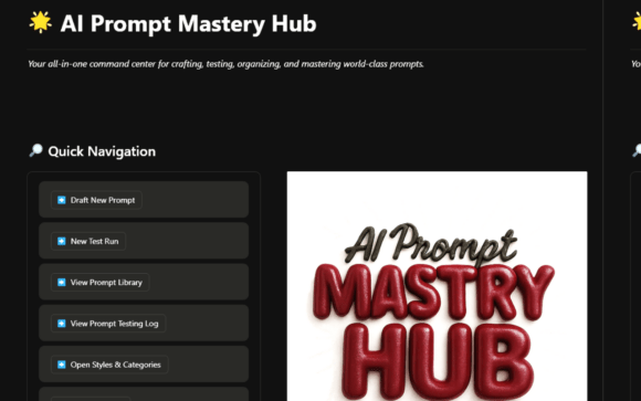 Ai Prompt Mastery Hub Graphics