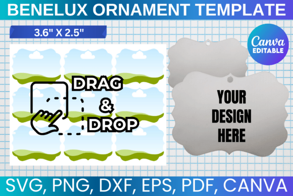 Benelux Ornament Canva Template