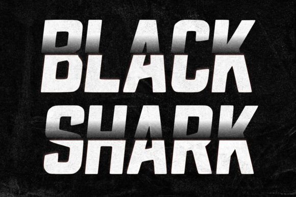 Black Shark Font - Preview 1