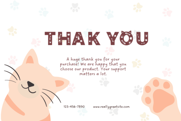 Cute Cat Font - Preview 4