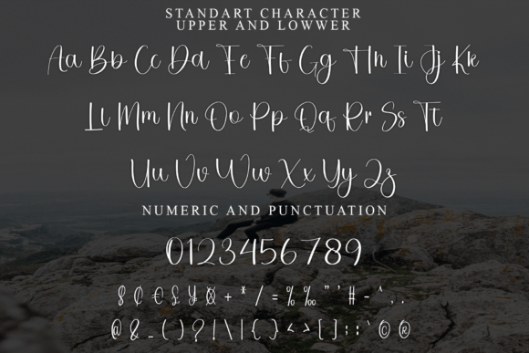 Cataline Calligraphy Font - Preview 4