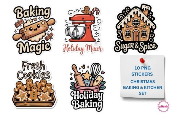 Christmas Baking Kitchen Png Graphics