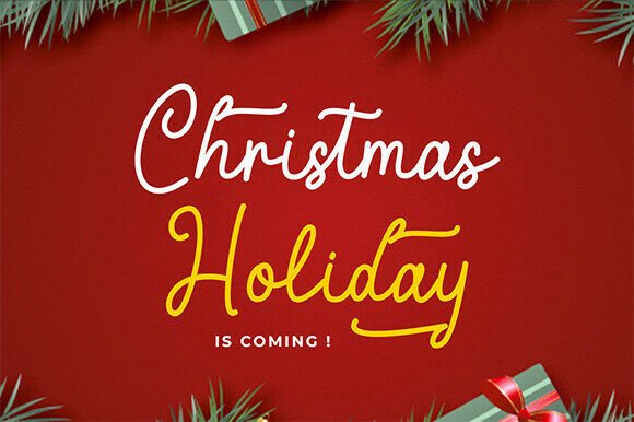 Christmas Fantasy Font - Preview 1