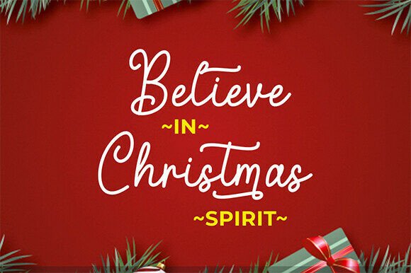 Christmas Fantasy Font - Preview 2