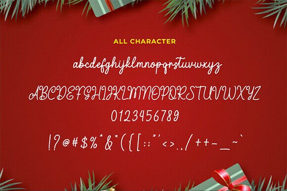 Christmas Fantasy Font - Preview 4