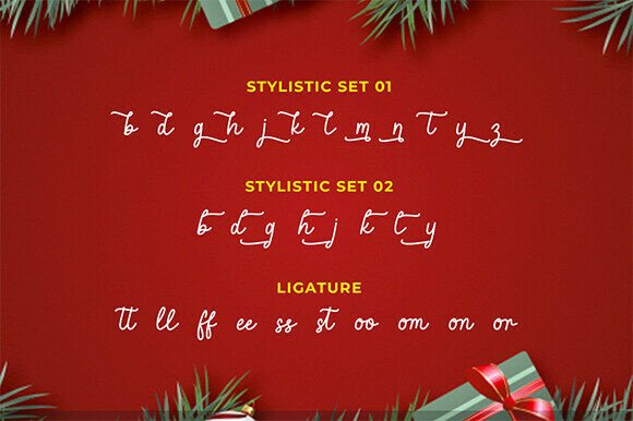 Christmas Fantasy Font - Preview 5