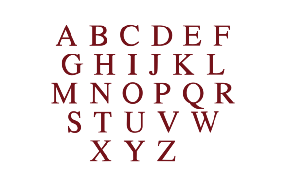 Christmas Magic Star Font PNG with transparent background - Preview 2